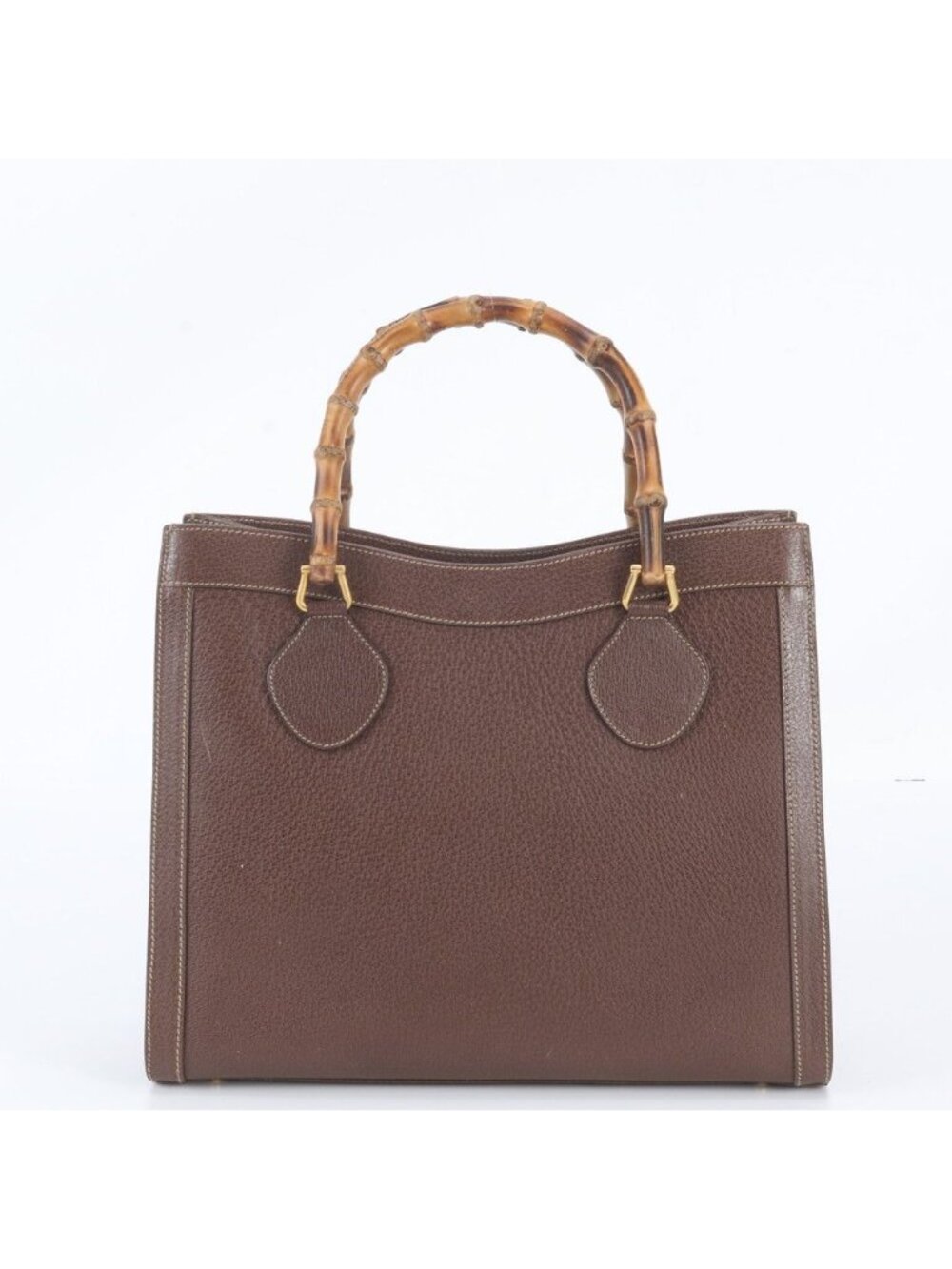 Gucci Vintage Bamboo Diana Leather Tote